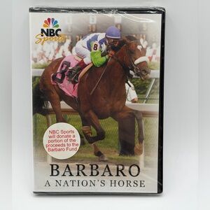 Barbaro: A Nation's Horse (DVD, 2007 Sports Documentary) NBC Sports - New Sealed